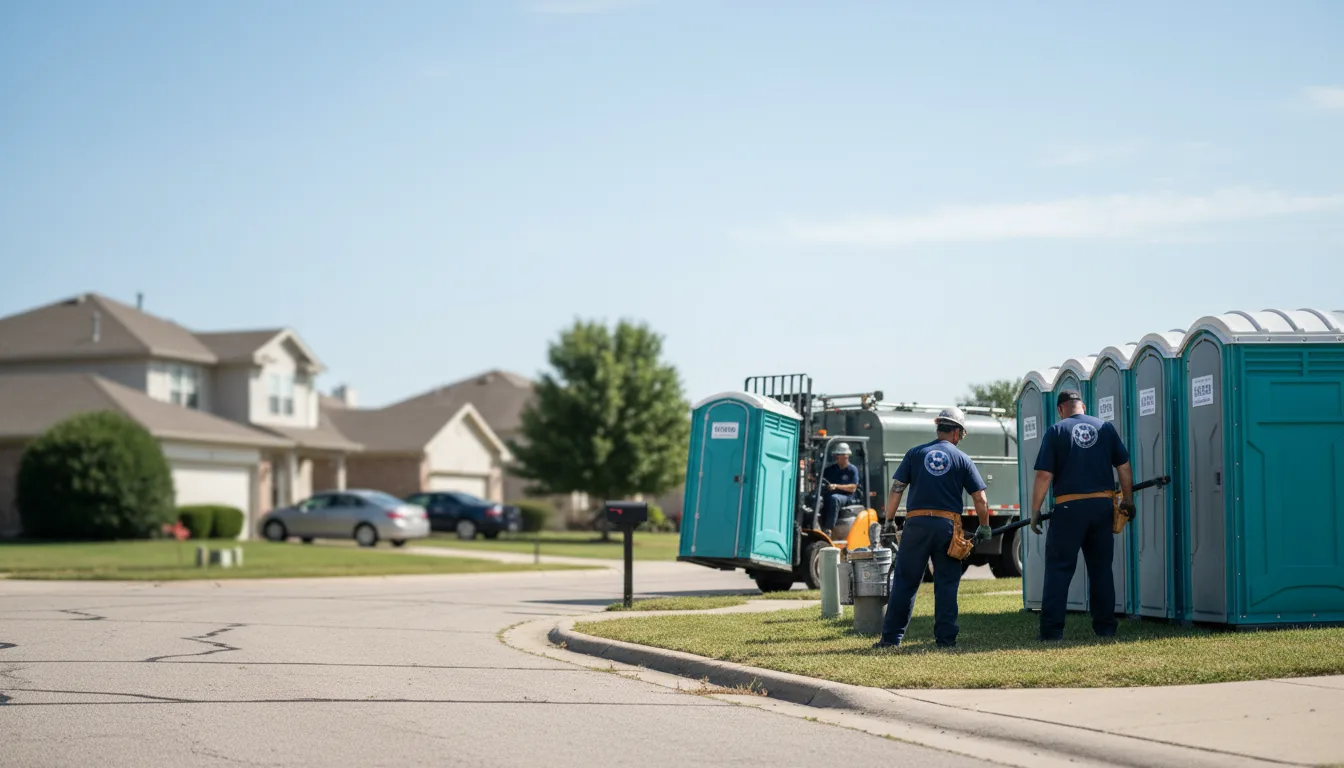 Porta Potty Rental in Jones, MI near me